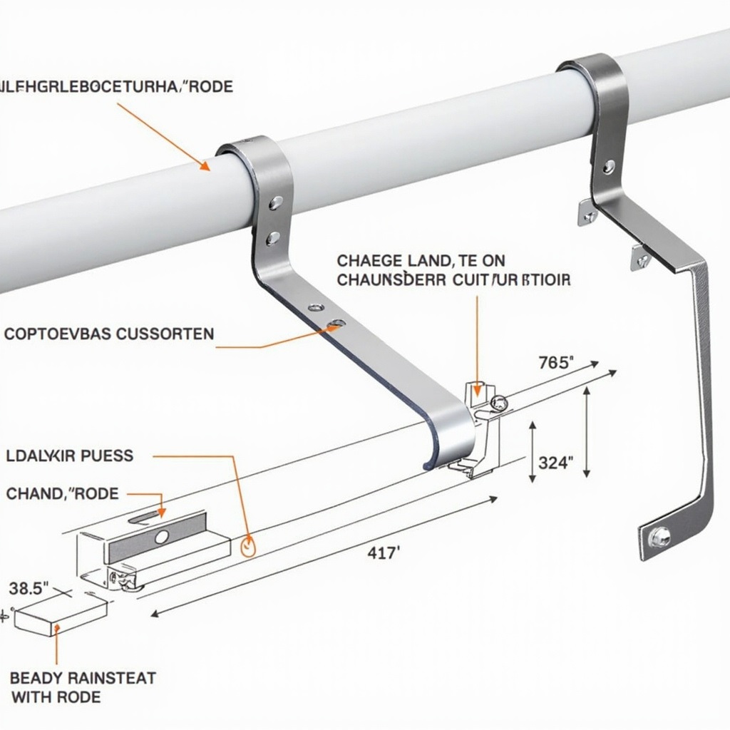 Aluminum Alloy Curtain Hardware
